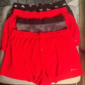 NWOT Victoria secret PINK bundle of 4 sleep shorts